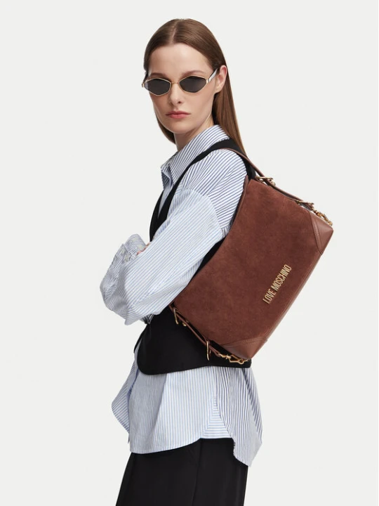 Zdjęcie produktu Torebka LOVE MOSCHINO JC4091PP1PLD120A Brązowy