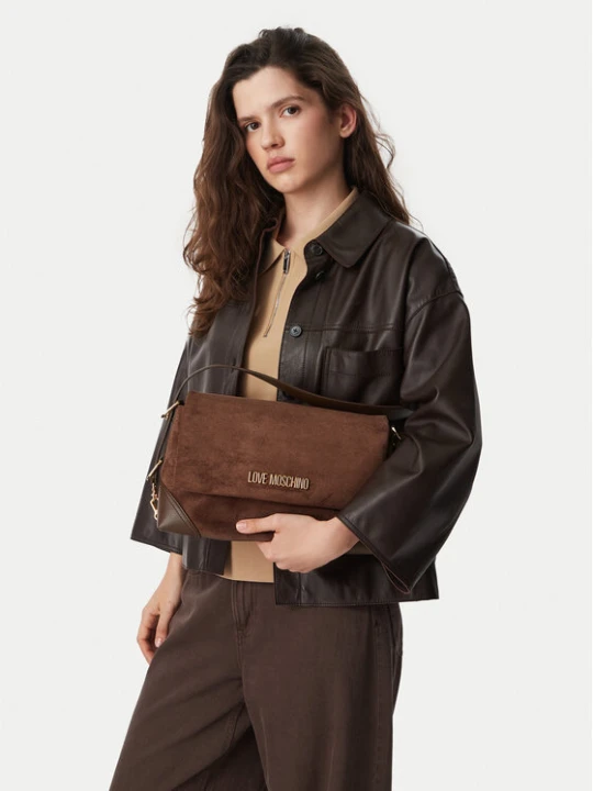 Zdjęcie produktu Torebka LOVE MOSCHINO JC4092PP1PLD130A Brązowy