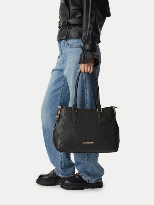 Zdjęcie produktu Torebka LOVE MOSCHINO JC4095PP1PLT1000 Czarny