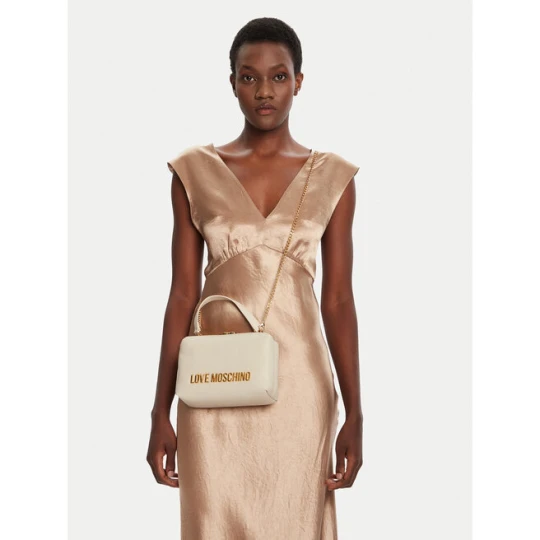 Zdjęcie produktu Torebka LOVE MOSCHINO JC4096PP1NLM0110 Kremowy