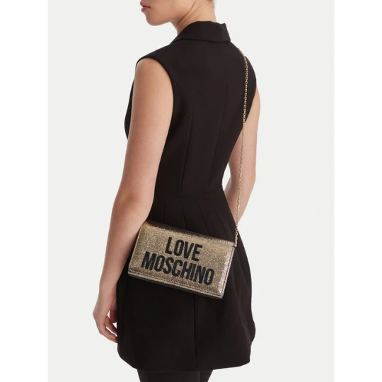 Zdjęcie produktu Torebka LOVE MOSCHINO JC4104PP1OLK0901 Złoty
