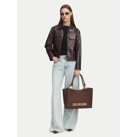 Zdjęcie produktu Torebka LOVE MOSCHINO JC4107PP1PKD0300 Brązowy