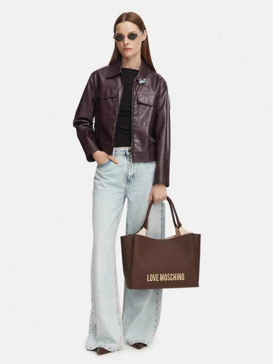 Zdjęcie produktu Torebka LOVE MOSCHINO JC4107PP1PKD0300 Brązowy