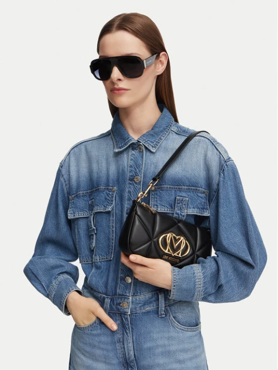 Zdjęcie produktu Torebka LOVE MOSCHINO JC4111PP1PLC0000 Czarny
