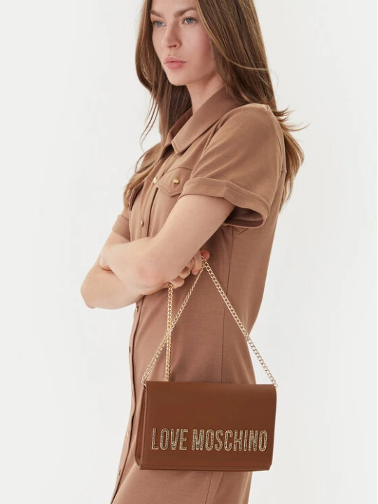 Zdjęcie produktu Torebka LOVE MOSCHINO JC4121PP0NKD020A Brązowy
