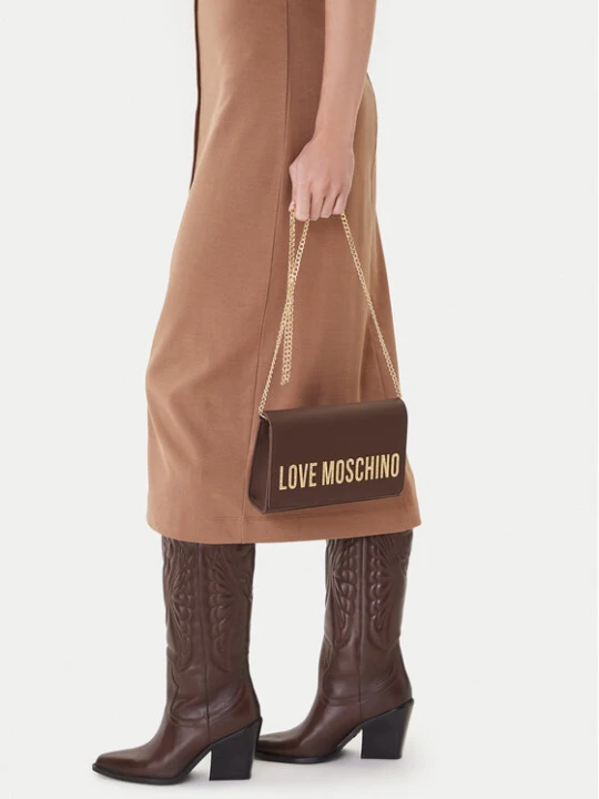 Zdjęcie produktu Torebka LOVE MOSCHINO JC4121PP0NKD031A Brązowy