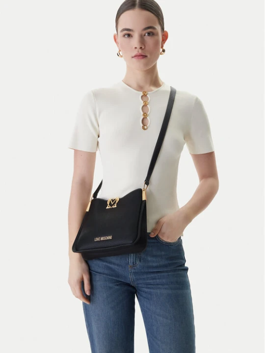 Zdjęcie produktu Torebka LOVE MOSCHINO JC4127PP1OLM0000 Czarny