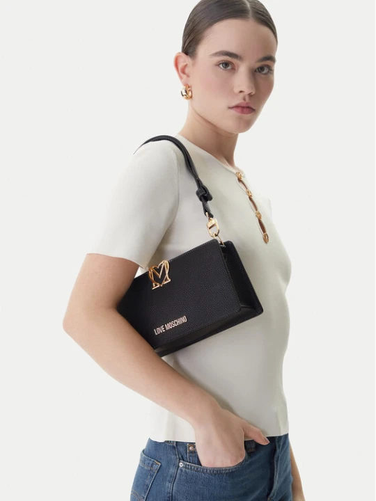 Zdjęcie produktu Torebka LOVE MOSCHINO JC4128PP1OLM0000 Czarny