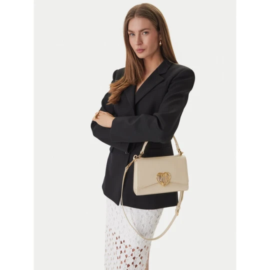 Zdjęcie produktu Torebka LOVE MOSCHINO JC4146PP1OL1611A Écru Kremowy