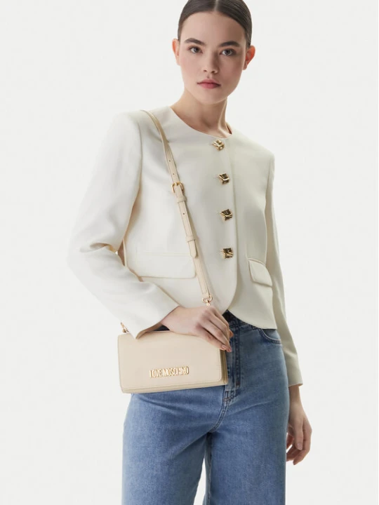Zdjęcie produktu Torebka LOVE MOSCHINO JC4170PP1OLX0110 Écru Kremowy