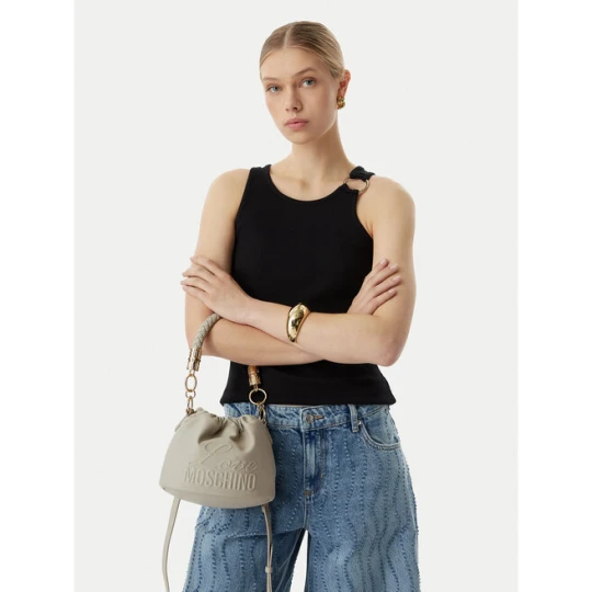 Zdjęcie produktu Torebka LOVE MOSCHINO JC4220PP0OKA0101 Szary