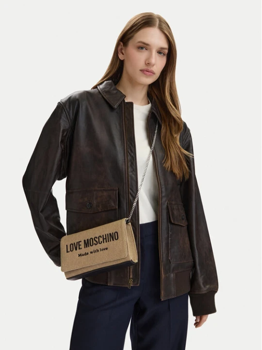 Zdjęcie produktu Torebka LOVE MOSCHINO JC4232PP0OKB190A Beżowy