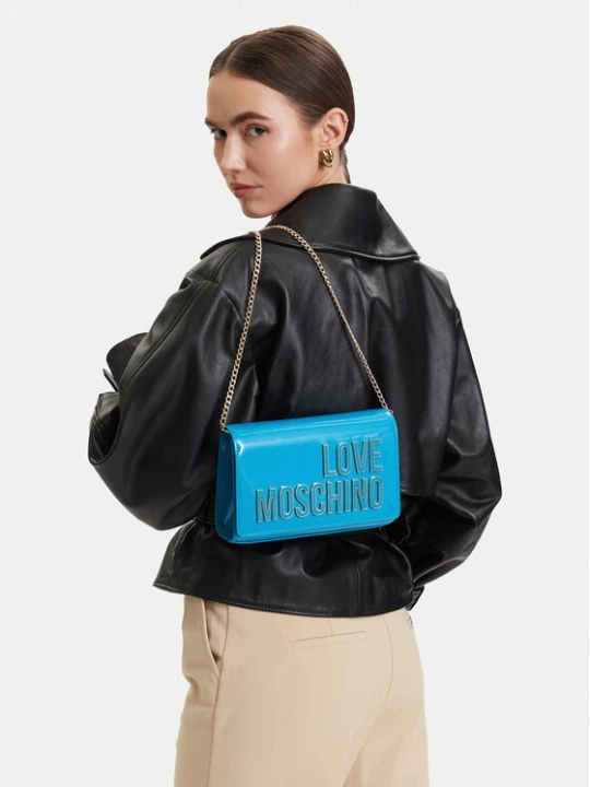 Zdjęcie produktu Torebka LOVE MOSCHINO JC4251PP0OKE170A Niebieski