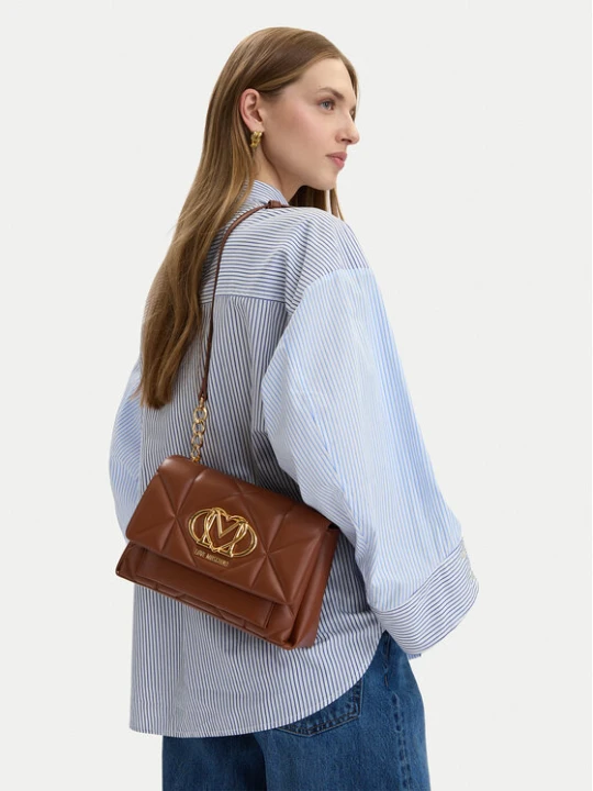 Zdjęcie produktu Torebka LOVE MOSCHINO JC4259PP0OLC0300 Brązowy