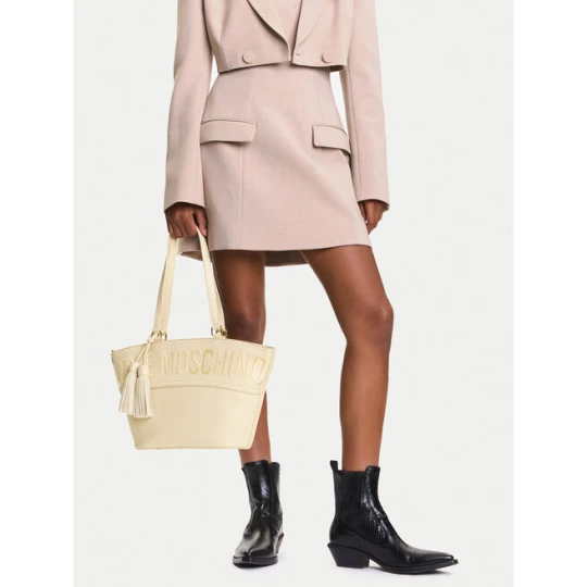Zdjęcie produktu Torebka LOVE MOSCHINO JC4285PP0MKJ0104 Kremowy