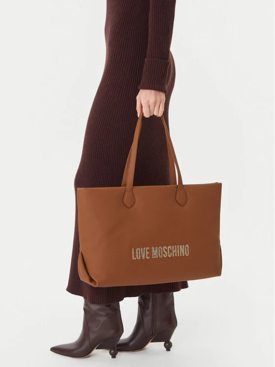 Zdjęcie produktu Torebka LOVE MOSCHINO JC4395PP0NKD020A Brązowy