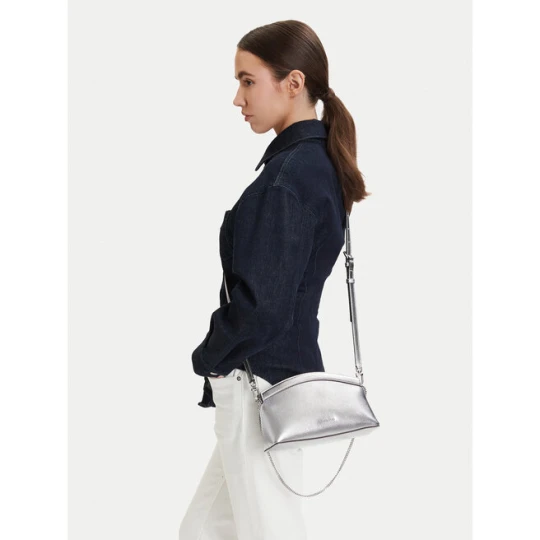 Zdjęcie produktu Torebka MICHAEL Michael Kors 30S6S13C5M Srebrny