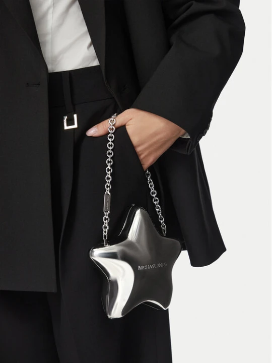 Zdjęcie produktu Torebka MICHAEL Michael Kors Darla 30F6S0DC5U Srebrny