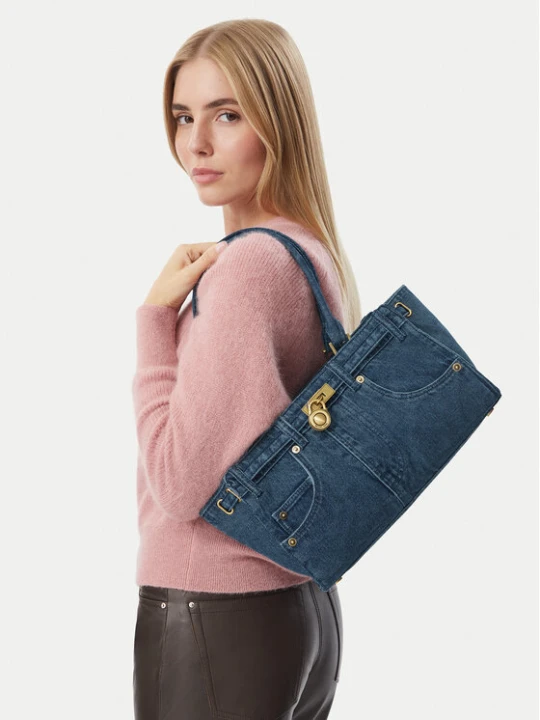 Zdjęcie produktu Torebka MICHAEL Michael Kors Hamilton 30F6BNXT0C Niebieski