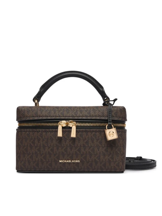 Zdjęcie produktu Torebka MICHAEL Michael Kors Jana 32F5GQ1C0B Brązowy ciemny