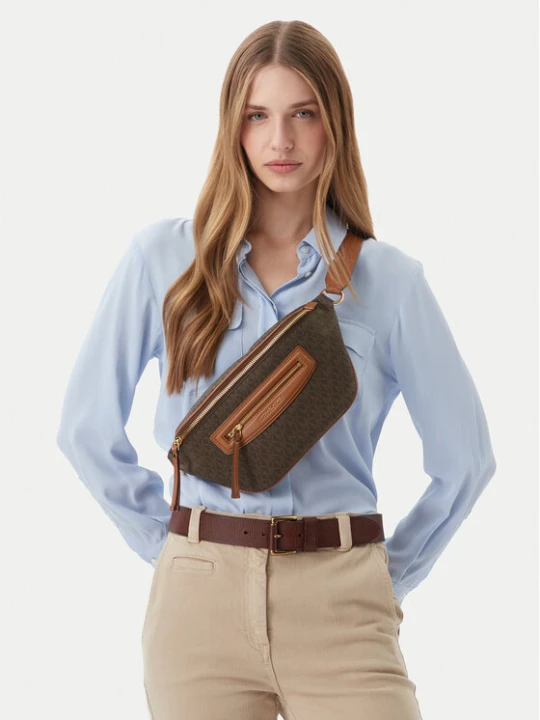 Zdjęcie produktu Torebka MICHAEL Michael Kors Jet Set 30S6GTVM8B Brązowy