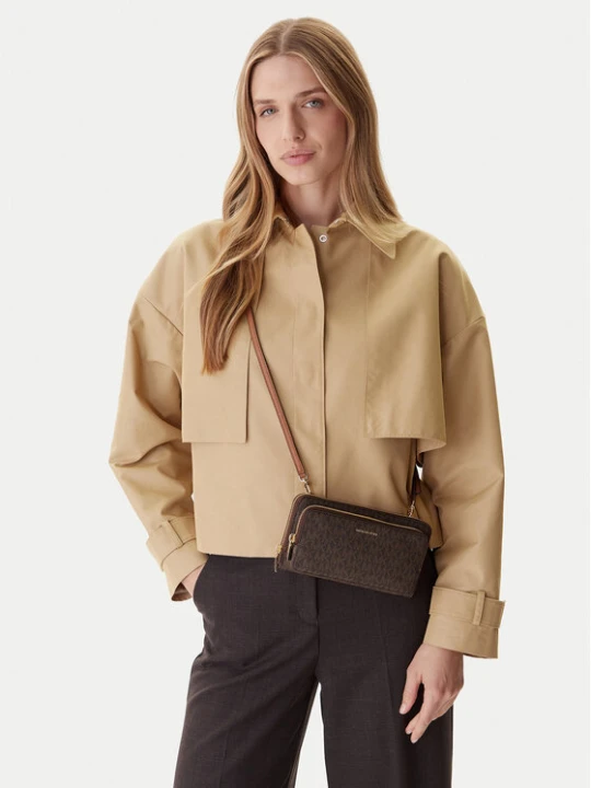 Zdjęcie produktu Torebka MICHAEL Michael Kors Jet Set 32F5GJ6C7B Brązowy