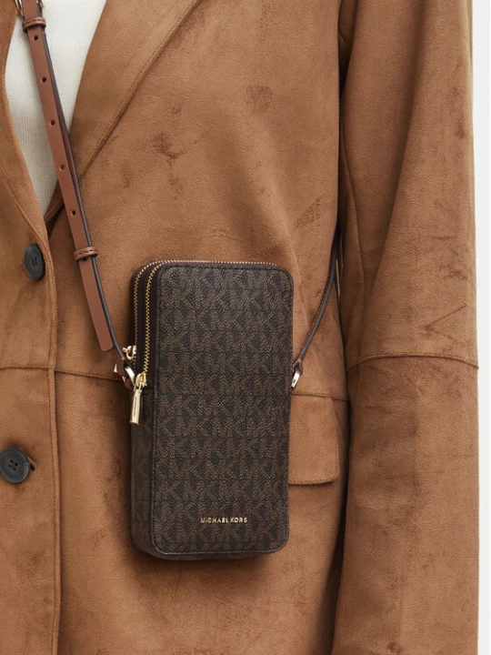 Zdjęcie produktu Torebka MICHAEL Michael Kors Jet Set 32F6GJ6C5B Brązowy