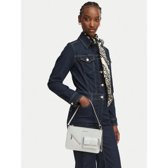 Zdjęcie produktu Torebka MICHAEL Michael Kors Jet Set 32S6SJ6F6L Biały