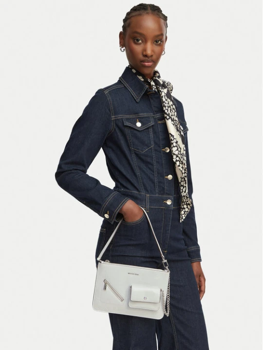 Zdjęcie produktu Torebka MICHAEL Michael Kors Jet Set 32S6SJ6F6L Biały