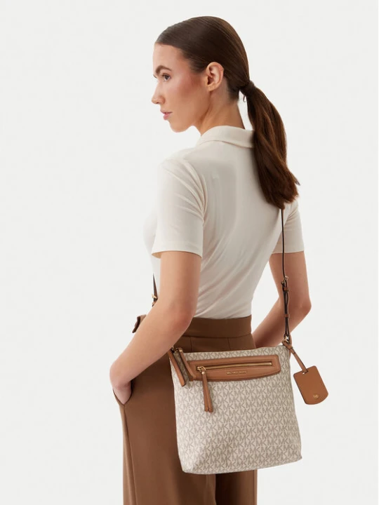 Zdjęcie produktu Torebka MICHAEL Michael Kors Jet Set Travel 32S6GTVC7B Kremowy