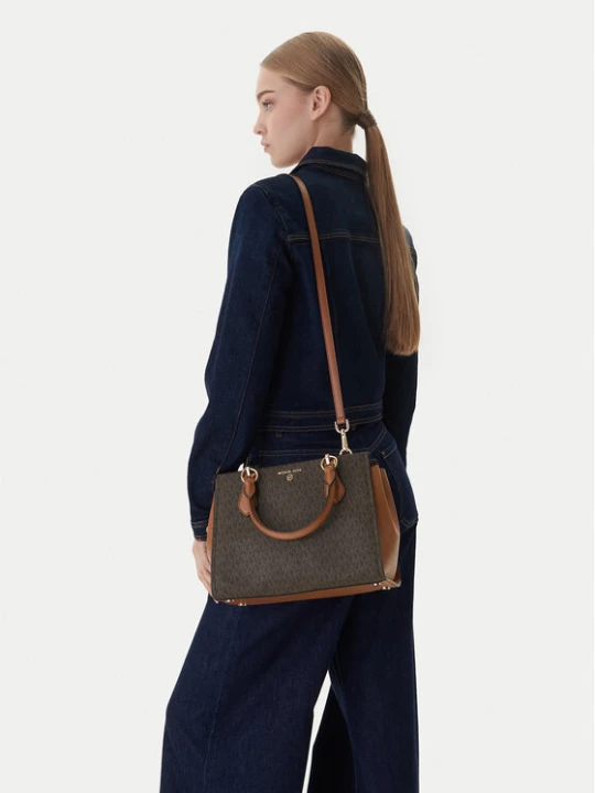 Zdjęcie produktu Torebka MICHAEL Michael Kors Marilyn 30S2G6AS2B Brązowy