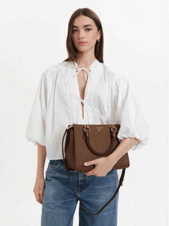Zdjęcie produktu Torebka MICHAEL Michael Kors Marilyn 30S2G6AS2L Brązowy
