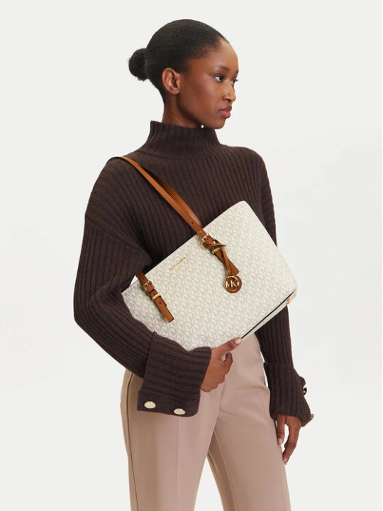 Zdjęcie produktu Torebka MICHAEL Michael Kors Quinn 30T5GQNT2B Beżowy