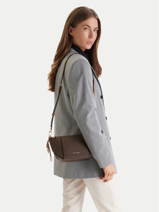 Zdjęcie produktu Torebka MICHAEL Michael Kors Sm Tz Xbody 32R6G9JC1B Brązowy
