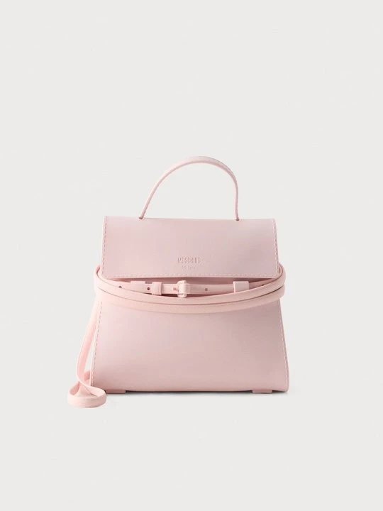 Zdjęcie produktu Torebka MOSCHINO jasnoróżowy melanż