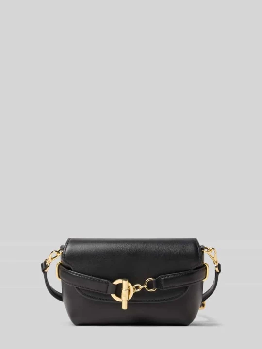 Zdjęcie produktu Crossbody Bag z detalem z logo Lauren Ralph Lauren Czarny