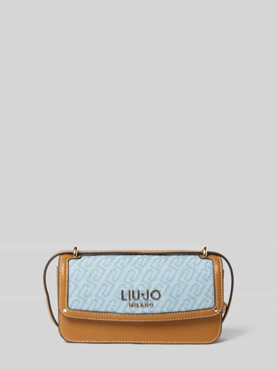 Zdjęcie produktu Torba crossbody o wyglądzie skóry Liu Jo Jasnoniebieski