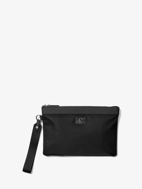 Zdjęcie produktu Torebka na nadgarstek Eli z nylonu Michael Kors CZARNY (Czarny)