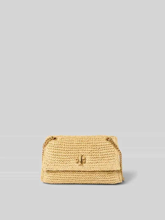 Zdjęcie produktu Torebka na ramię w plecionym wyglądzie Tory Burch Beżowy
