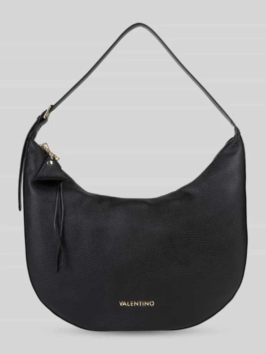 Zdjęcie produktu Torebka na ramię ze skóry ekologicznej z regulowanym paskiem VALENTINO BAGS Czarny