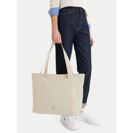 Zdjęcie produktu Torebka na telefon Beverly Hills Polo Club CWBEO-BHPC-L-016-09 Beżowy