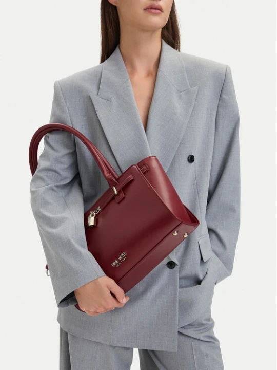 Zdjęcie produktu Torebka Nine West EO-GOLDEN FRAME-LDA9424 Bordowy