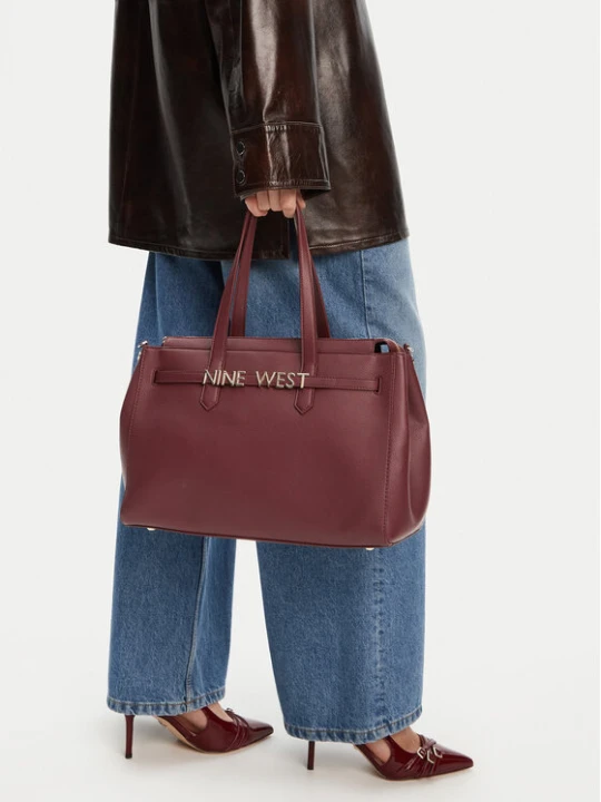 Zdjęcie produktu Torebka Nine West EO-Manhattan-Muse-I-LX10192 Bordowy