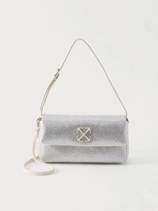 Zdjęcie produktu Torebka Off White srebrny