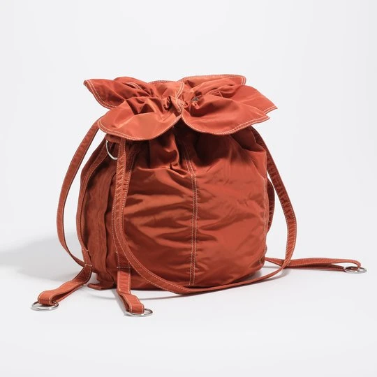 Zdjęcie produktu Torebka Pétalo duża materiałowa palona pomarańcza BIMBA Y LOLA BURNT ORANGE