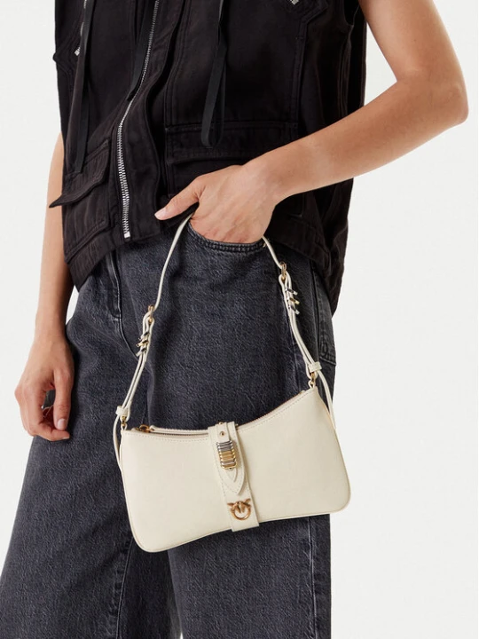 Zdjęcie produktu Torebka PINKO Arthemis Shoulder Mini . AI 24-25 PLTT 103512 A29V Kremowy