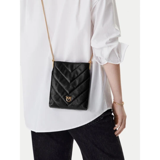 Zdjęcie produktu Torebka PINKO Flat Satchel AI 25-26 PCPL 105352 A2W2 Czarny