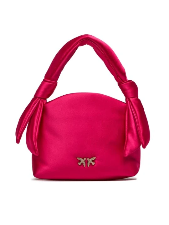Zdjęcie produktu Torebka PINKO Knots Mini Pouch Satin PE 24 PLTT 102770 A1KA Różowy