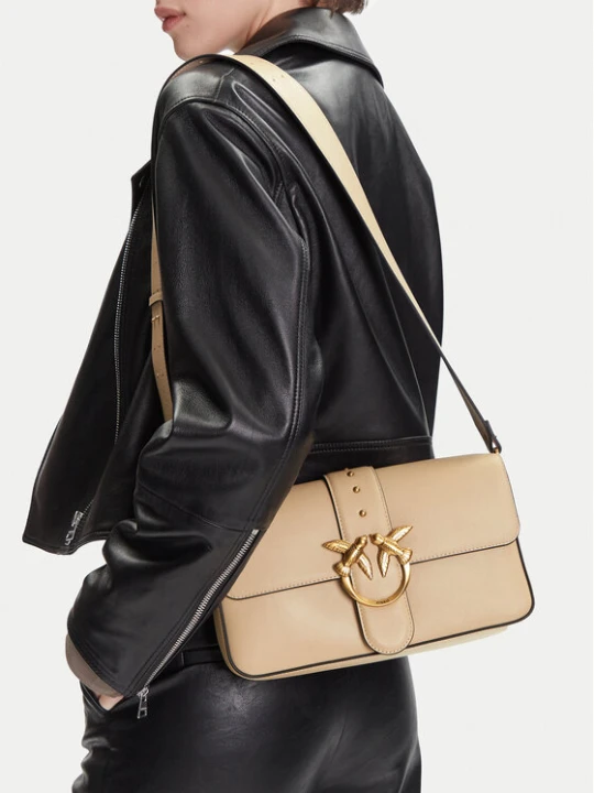 Zdjęcie produktu Torebka PINKO Love One Classic Fl 104524 A0QO C50Q Beżowy