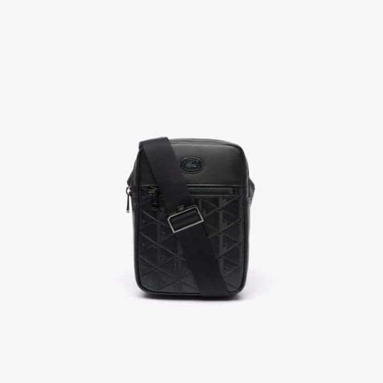 Zdjęcie produktu Torebka pionowa z wytłoczonym monogramem Lacoste